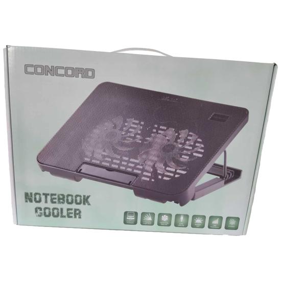 Standlı 2 Fanlı Laptop Soğutucu Concord C-883