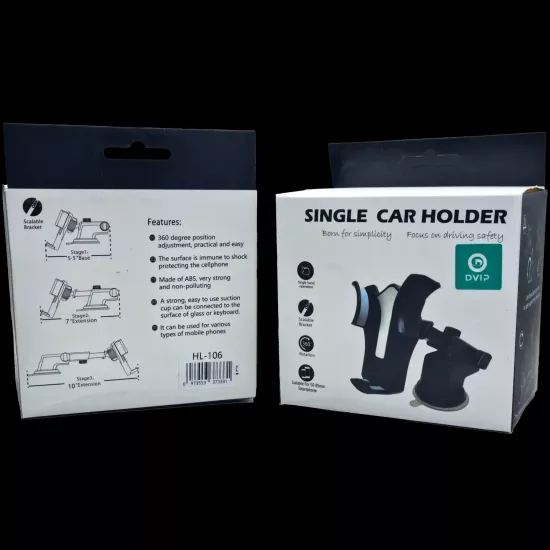 Silikon Yapışkanlı Uzun Boyunlu Vantuzlu Telefon Tutucu Dvip HL-106