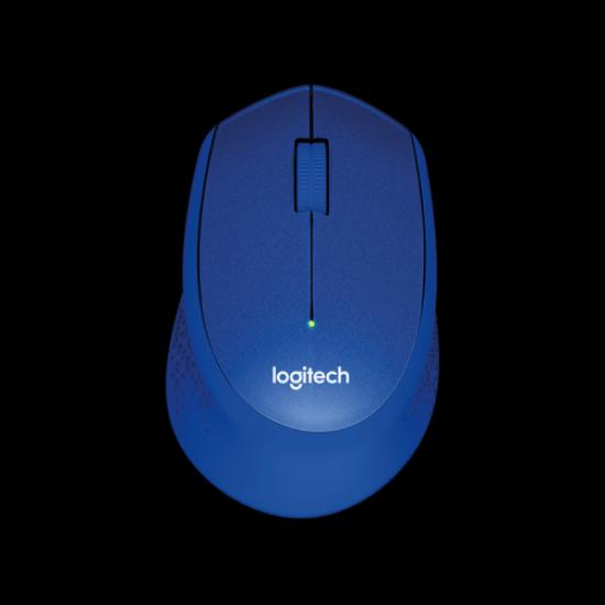 LOGITECH 910-004910, M330 Mavi, USB Nano 2,4G Kablosuz, 1000dpi, Optik, 3 Tuşlu, 24ay Pil Ömrü, Sessiz Mouse