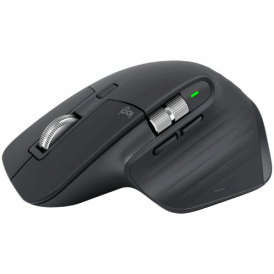 LOGITECH 910-006559, MX MASTER 3S, Siyah, Bluetooth, 8000dpi, Lazer, 7 Tuşlu, USB-C den şarj edilebilir, Mouse