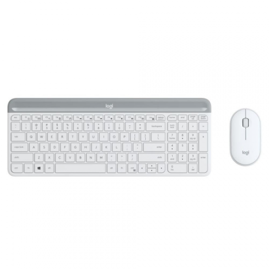 LOGITECH MK470 Beyaz, 920-009436, Kablosuz, Türkçe Q, Klavye Mouse Set