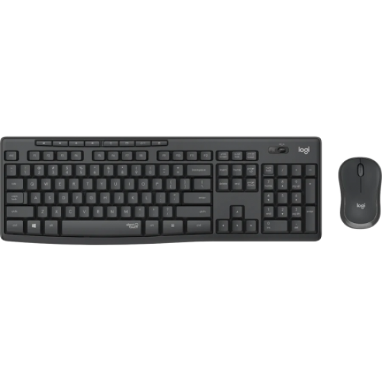 LOGITECH MK295 Siyah, 920-009804, Kablosuz, Türkçe Q, Klavye Mouse Set