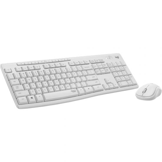 LOGITECH MK295 Beyaz, 920-010089, Kablosuz, Türkçe Q, Klavye Mouse Set