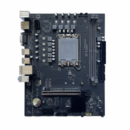 ARKTEK ALPHA FORCE, AK-H610MB EG, 2xDDR4, M.2, D-SUB, HDMI, DP, 12-13.Nesil, LGA1700 Soket, Anakart
