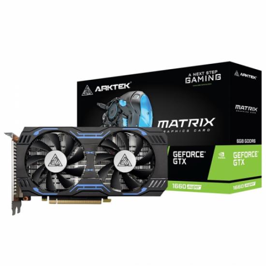 ARKTEK MATRIX, AKN1660SD6S6GH1, GTX1660S Super, 6Gb, GDDR6, 192BIT, 1xDVI, 1xHDMI, 1xDP GAMING Ekran Kartı