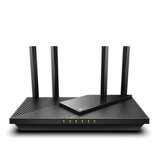 TP-LINK ARCHER AX55, AX3000, 4Port, 3000Mbps, Dual Band, Wifi 6, Masaüstü, Gigabit, Router, Access Point