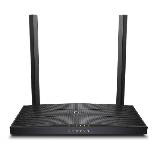 TP-LINK ARCHER VR400 V3, AC1200, 4 Port, Dual Band Wifi, 867Mbps, 2×Anten, 3G-4G USB Desteği, VDSL2, ADSL2+ MODEM