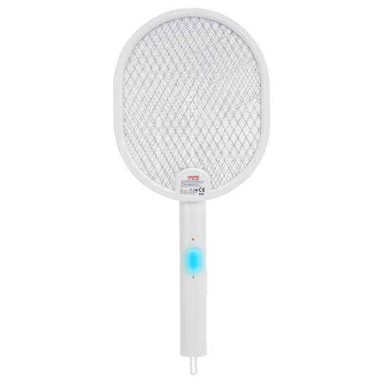 ASONIC AS-A26, Beyaz, 3000V, Raket Tipi, UV Mor Işıklı, 1200mAh, Bataryalı, Şarj Edilebilir, Katlanabilir, Sinek Öldürücü
