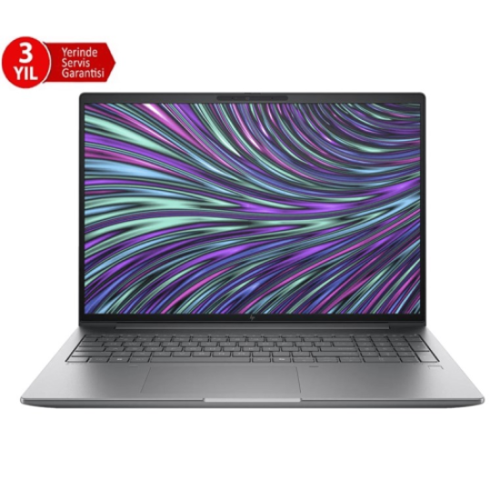 HP B30HNES, ZBook POWER 16 G1i, Ultra 7-265H 16’’ WUXGA IPS, 32Gb DDR5 Ram, 1Tb SSD, 8Gb Nvidia RTX 2000 ADA Ekran Kartı, Windows11 Pro, Notebook İş İstasyonu (3 Yıl Yerinde Servis)