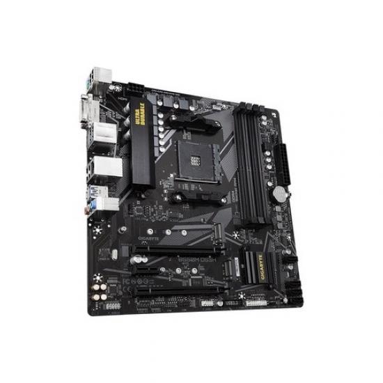 GIGABYTE B550M-DS3H rev.1.5, 4xDDR4, 2xM.2, DVI, HDMI, AM4 Soket Anakart