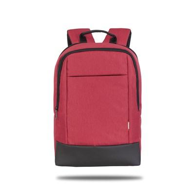 Classone TW1502 Twin Color 15.6 Sırt Notebook Sırt Çantası-Kırmızı