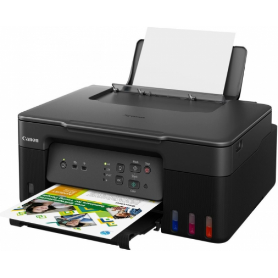 CANON PIXMA G3430, Renkli, Mürekkep Mega Tanklı, Yazıcı, Tarayıcı, Fotokopi, Wifi, ORİJİNAL MÜREKKEP