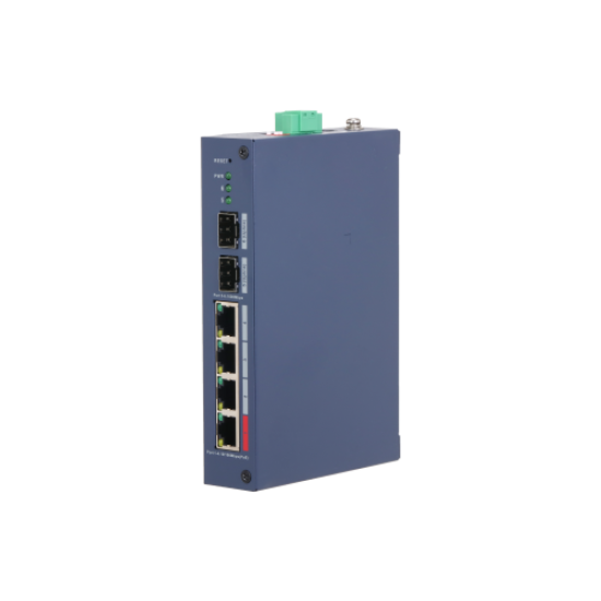 DAHUA CHS4206-4ET-90, 4 Port, Megabit, PoE 90W, 2 Port SFP, Cloud Yönetilebilir, Switch