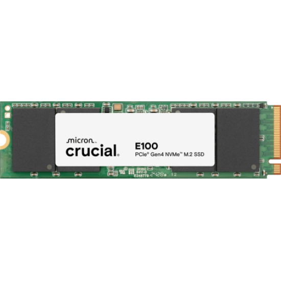 CRUCIAL CT1000E100SSD8, E100, 1TB, 5000/4500, Gen4, NVME PCIe M.2 2280, SSD