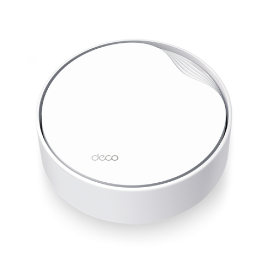 TP-LINK DECO-X50-POE, AX3000, Tekli Mesh,  3000Mbps, Dual Band, WiFi6, 3Port Gigabit Lan, 230m2 Çekim Alanı, Router, Geniş Alan İnternet Ağı Sağlayıcısı