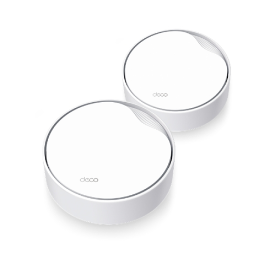 TP-LINK DECO-X50-POE, AX3000, İkili Mesh, 3000Mbps Dual Band, WiFi6, 3Port Gigabit Lan, 420m2 Çekim Alanı, Router, Geniş Alan İnternet Ağı Sağlayıcısı