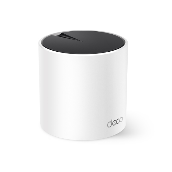TP-LINK DECO-X55, AX3000, Tekli Mesh, 3000Mbps, Dual Band, WiFi6, 3Port Gigabit Lan, 230m2 Çekim Alanı, Router, Geniş Alan İnternet Ağı Sağlayıcısı