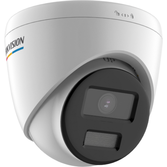 HIKVISION DS-2CD1343G2-LIUF 4Mpix, 2,8mm Lens, H265+, 30Mt Gece Görüşü, Hybrid Light, PoE, Mikrofonlu Dome IP Kamera