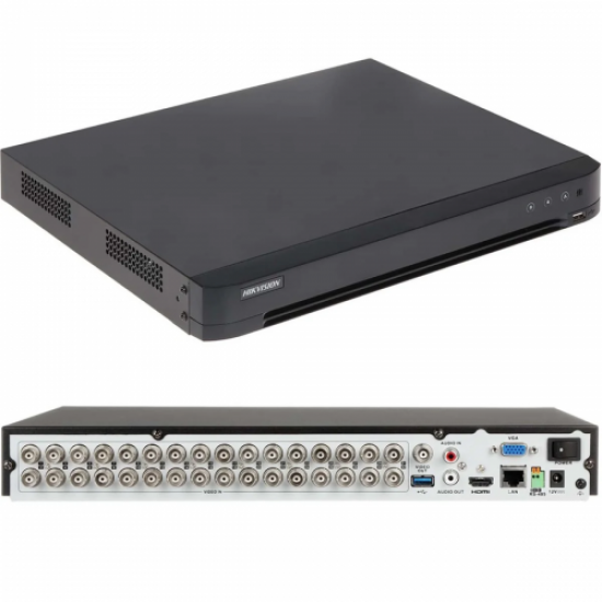 HIKVISION DS-7232HGHI-M2, 32Kanal, 2Mpix, H265+, 2 HDD Desteği, 5in1 DVR Cihazı