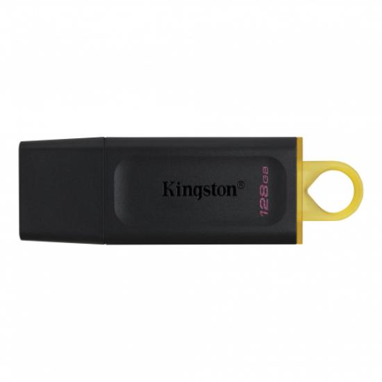 KINGSTON DTX/128GB USB 3.2 Data Traveler Exodia  Gen 1 Flash Disk (Siyah - Sarı)