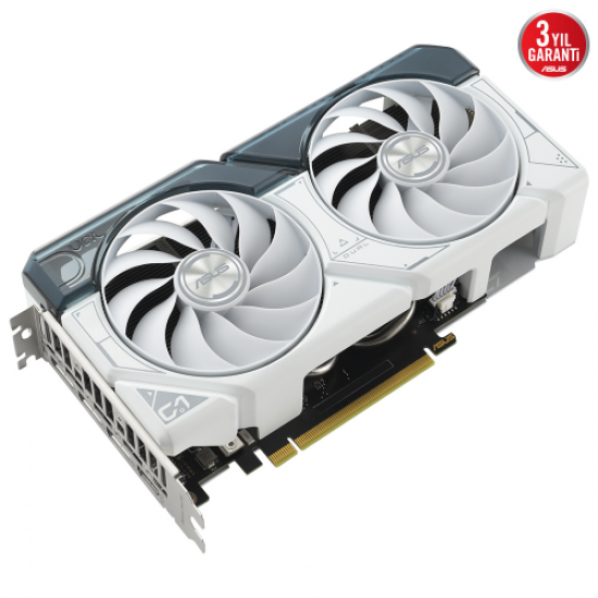 ASUS DUAL-RTX4060TI-O8G-WHITE, 8Gb, 128Bit, GDDR6, 1xHDMI, 3xDP GAMING Ekran Kartı