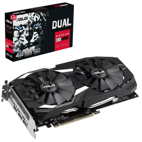 ASUS DUAL-RX560-4G, 4Gb, 128Bit, GDDR5, 1xHDMI, 2xDP, GAMING Ekran Kartı