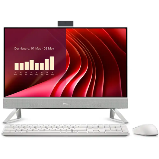 DELL AIO 24 EC242501020UBU, i5-1334U, 23,8’’  FHD Ekran, 16Gb DDR5 Ram, 512Gb SSD, Wi-Fi, Type-C, Paylaşımlı Ekran Kartı, Free Dos, All In One PC