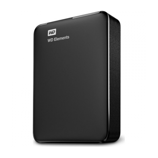 WD WDBU6Y0040BBK-WESN, Elements, 4TB, 2.5’’, USB3.0, Taşınabilir, Harici HDD, Siyah