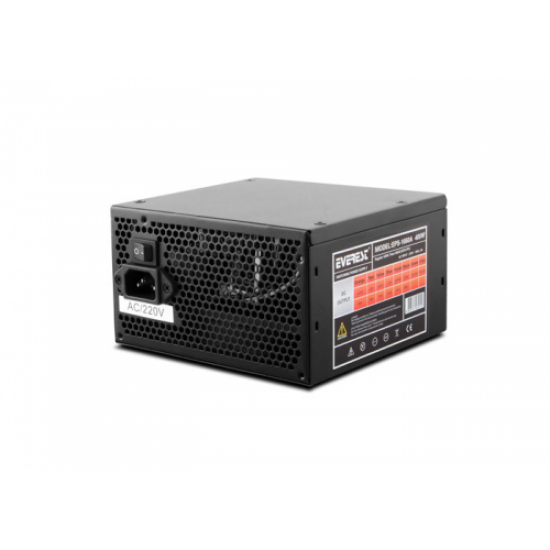 EVEREST EPS-1660A, 460W Peak, 12cm Fan, ATX, Power Supply (PSU)