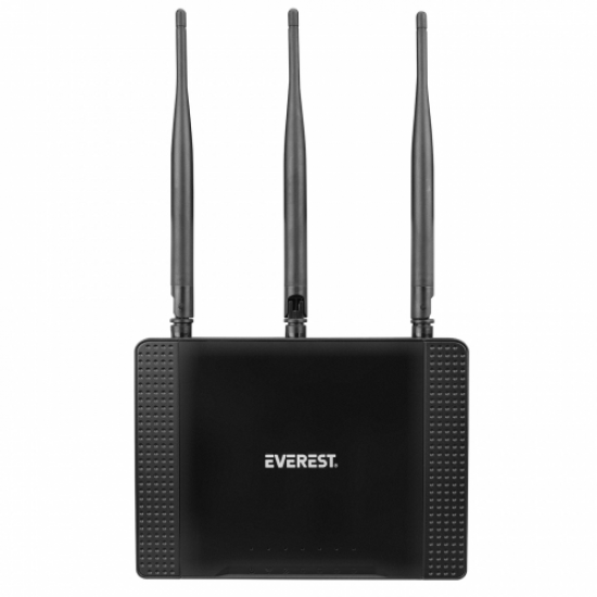EVEREST EWR-674N, 4Port, 1 WAN, 300Mbps, 2.4Ghz Wifi, Masaüstü, Megabit, WISP, Repeater, Router, Access Point