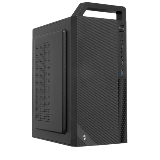 FRISBY FC-2725B, 1x80mm Fan, Siyah, 300W, USB 3.0, mATX, Mini Tower, Kulplu Kurumsal KASA