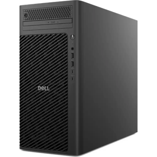 DELL Pro Max Tower T2, FCT2250-2, Ultra 7 265, 16Gb DDR5 Ram, 512Gb SSD, 8Gb NVidia RTX A1000 Ekran Kartı, Windows11 Pro, Tower İş İstasyonu