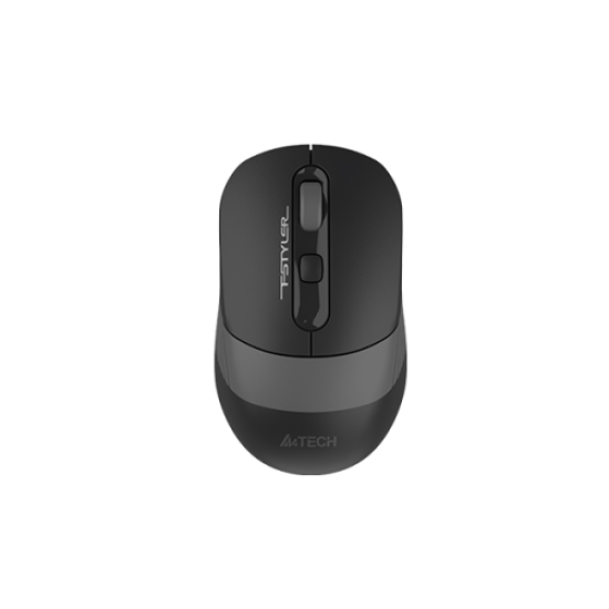 A4 TECH FG10CS AIR2, Grey, SILENT, FSTYLER, 2,4Ghz Kablosuz, USB-C den şarj edilebilir, Optik Mouse, 10-15Metre, 4 Buton, Nano Alıcı