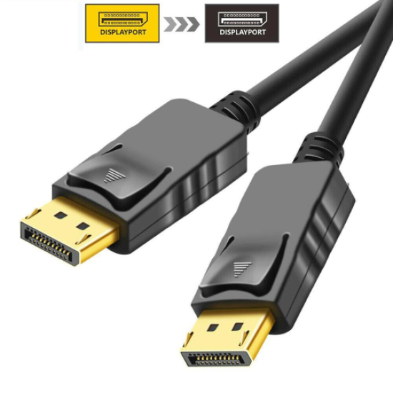 FENY FN-DP18, Display Port (DP) Kablo, İki ucu Erkek, 1.8 Metre