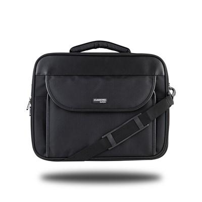 Classone G16001L Guard Serisi  Kasnaklı Notebook Çantası - Siyah /Gri