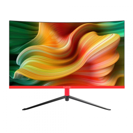 RAYDIN G23VA165C, 23.6’’, 1ms, 165Hz, Full HD, HDMI, DP, USB, Hoparlör, VA LED, R1800 Curved, Frameless, FreeSync Gaming Monitör