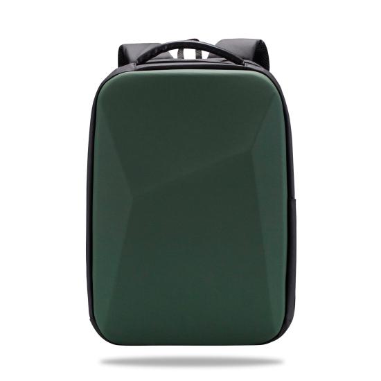 Classone GA-0017 Gauntlet V1 Sert Kabuk Serisi 15.6 inch WTX Pro Su Geçirmez Kumaş Laptop Çantası  -Yeşil