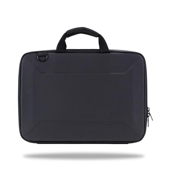 Classone Gauntlet GA-TH15 Sert Kabuk Serisi 15.60 inch Uyumlu Laptop Çantası -Siyah