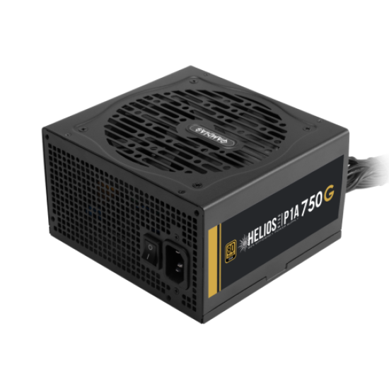 GAMDIAS HELIOS P1A-750G, 750W, 80+ Gold, Aktif PFC, GAMING, ATX, Power Supply (PSU)