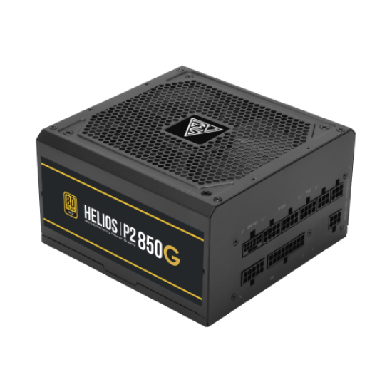 GAMDIAS HELIOS P2-850G, 850W, 80+ Gold, Full Modüler, Aktif PFC, GAMING, ATX, Power Supply (PSU)