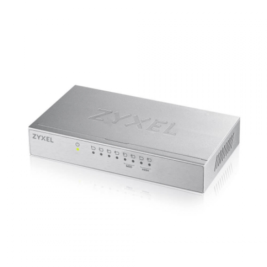 ZyXEL GS-108B V3, 8 Port, GigaBit, Yönetilemez, Metal Masaüstü Switch