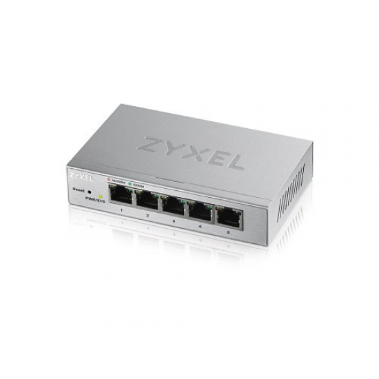 ZyXEL GS1200-5, 5 Port GigaBit Yönetilebilir, Masaüstü Switch