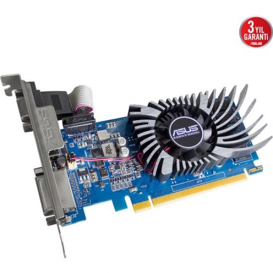 ASUS GT730-2GD3-BRK-EVO, 2Gb, GDDR3, 64Bit, 1xD-Sub, 1xDVI, 1xHDMI Ekran Kartı