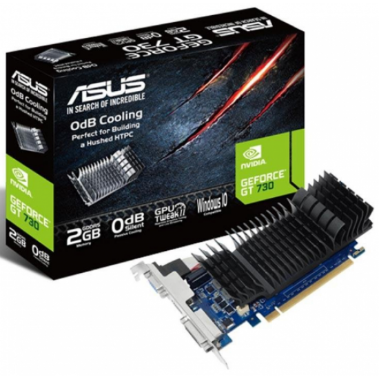 ASUS GT730-SL-2GD5-BRK, 2Gb, GDDR5, 64Bit, 1xD-Sub, 1xDVI, 1xHDMI Ekran Kartı