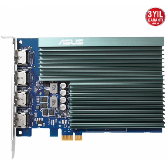 ASUS GT730-4H-SL-2GD5, 2Gb, GDDR5, 64Bit, 4xHDMI Ekran Kartı