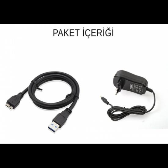 EVEREST HD3-530, 2.5’’ ve 3.5’’ Disk Uyumlu, USB 3.0, Tek Disk Yuvalı, Dock Station