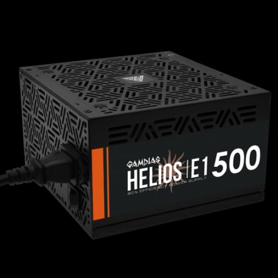 GAMDIAS HELIOS E1-500, 500W, GAMING, ATX, Power Supply (PSU)