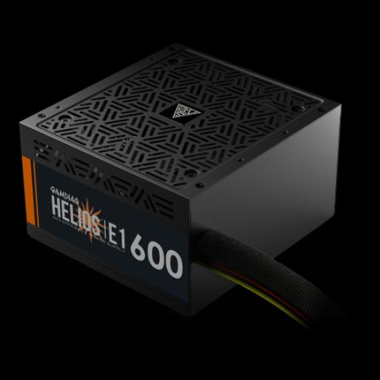 GAMDIAS HELIOS E1-600, 600W, GAMING, ATX, Power Supply (PSU)