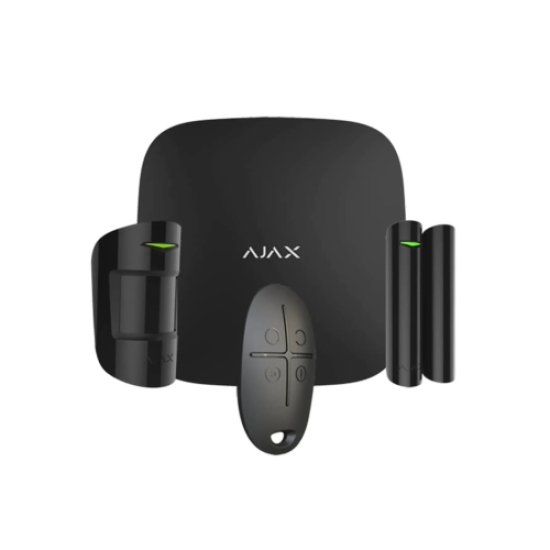 AJAX  StarterKit 4G, Kablosuz, Alarm Kiti, SİYAH