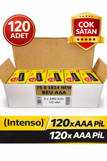 AAA LR03 Pil 24Adet x 5li Toplam 120 adet
